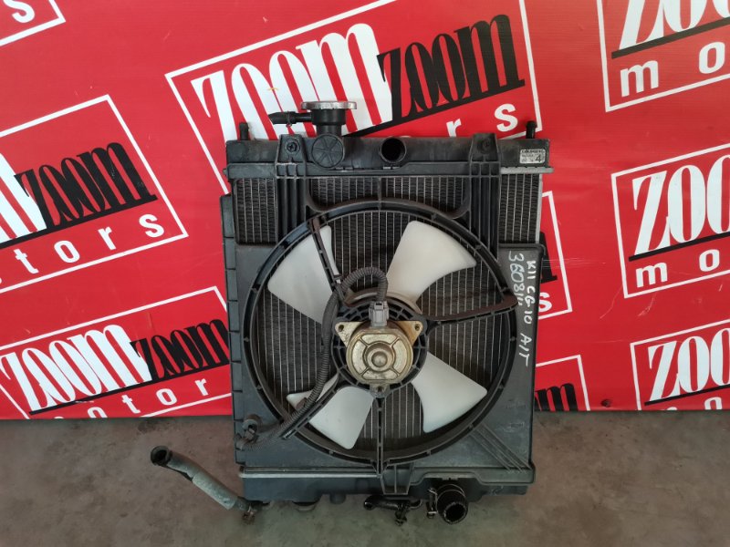 Радиатор двигателя Nissan March K11 CG10DE 1992 (б/у)