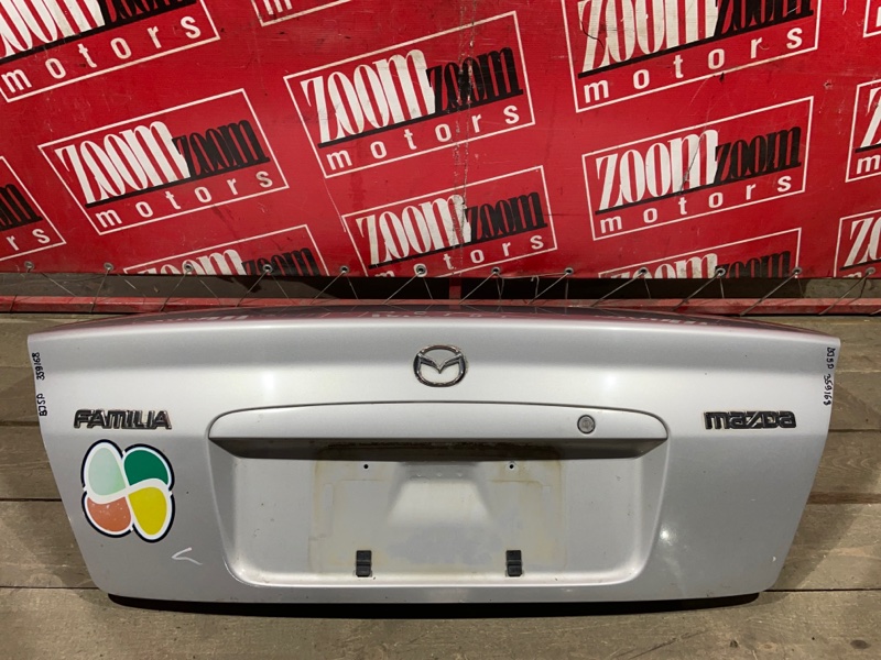 Крышка багажника Mazda Familia BJ3P B3 1998 задняя серебро (б/у)