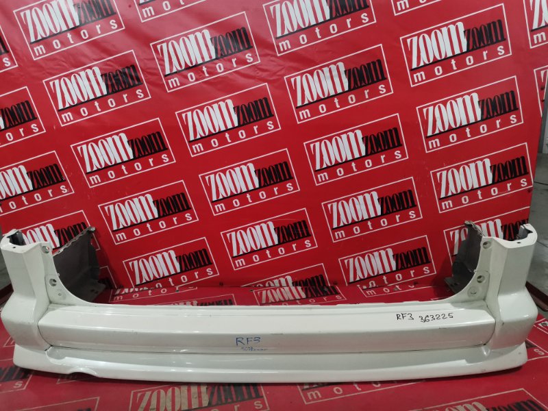 Бампер Honda Stepwgn RF3 K20A 2001 задний белый перламутр (б/у)
