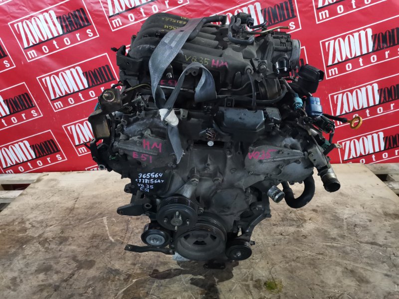 Двигатель Nissan Elgrand E51 VQ35DE 2002 778156A (б/у)