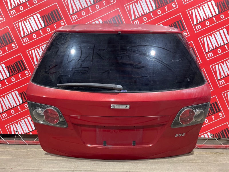 Дверь задняя багажника Mazda Atenza GY3W LF-DE 2002 задняя красный 226-61974 (б/у)