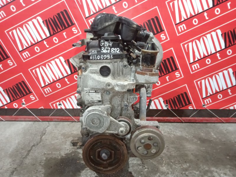 Двигатель Honda Freed GB4 L15A 2008 передний №330393 (б/у)