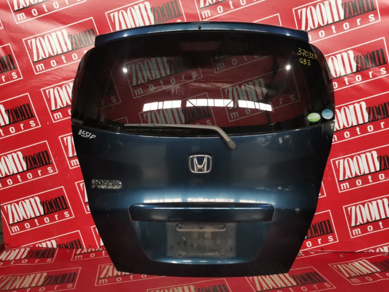 Дверь задняя багажника Honda Freed GB3 L15A 2008 синий (б/у)
