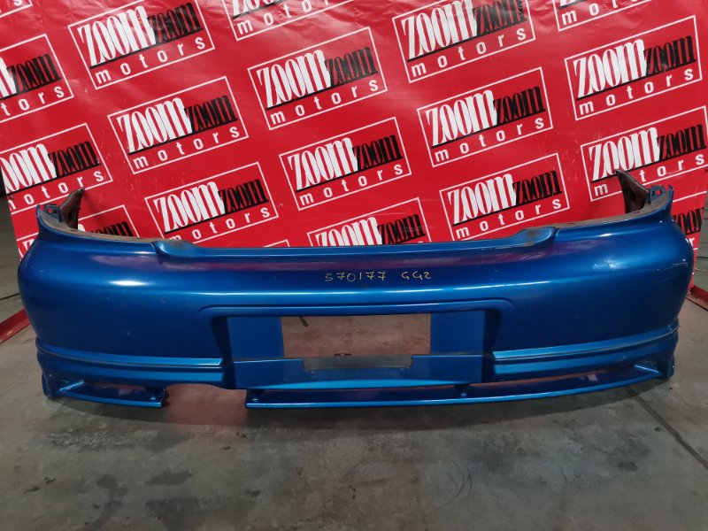 Бампер Subaru Impreza GG2 EJ15 2000 задний синий (б/у)