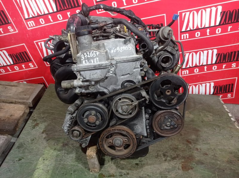 Двигатель Daihatsu Yrv M201G K3-VET 2000 0989155 (б/у)