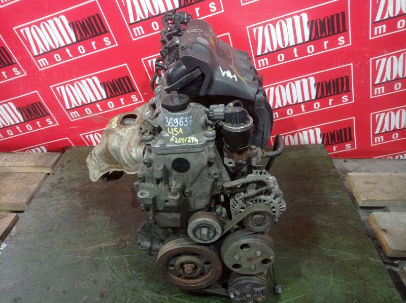 Двигатель Honda Mobilio GB1 L15A 2001 2051274 (б/у)