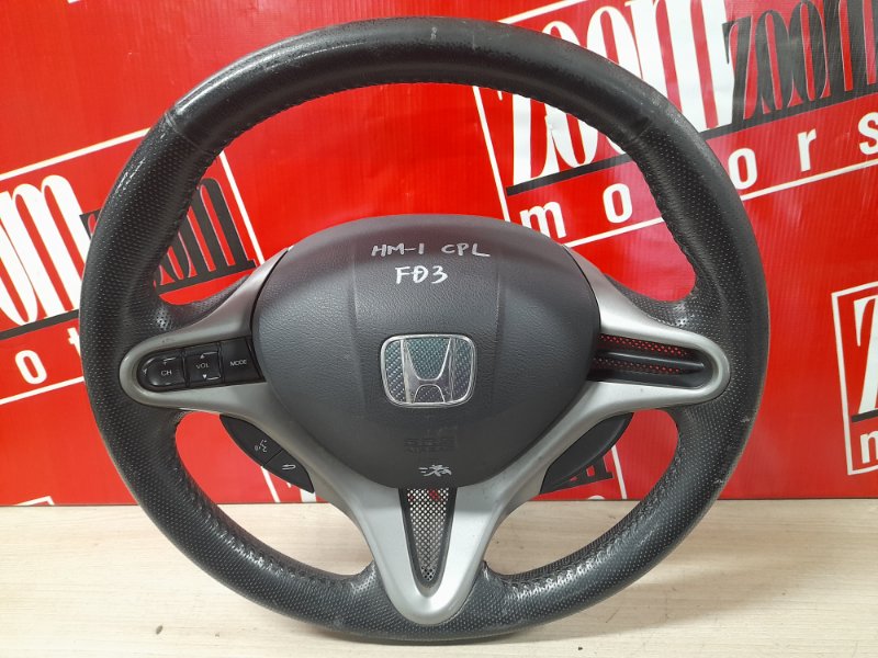 Руль Honda Civic FD3 LDA 2005 черный (б/у)
