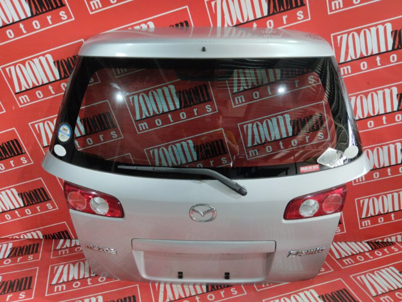 Дверь задняя багажника Mazda Demio DY3W ZJ-DE 2004 задняя серебро (б/у)