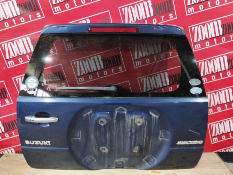Дверь задняя багажника Suzuki Escudo TD54W J20A 2005 задняя темно-синий (б/у)