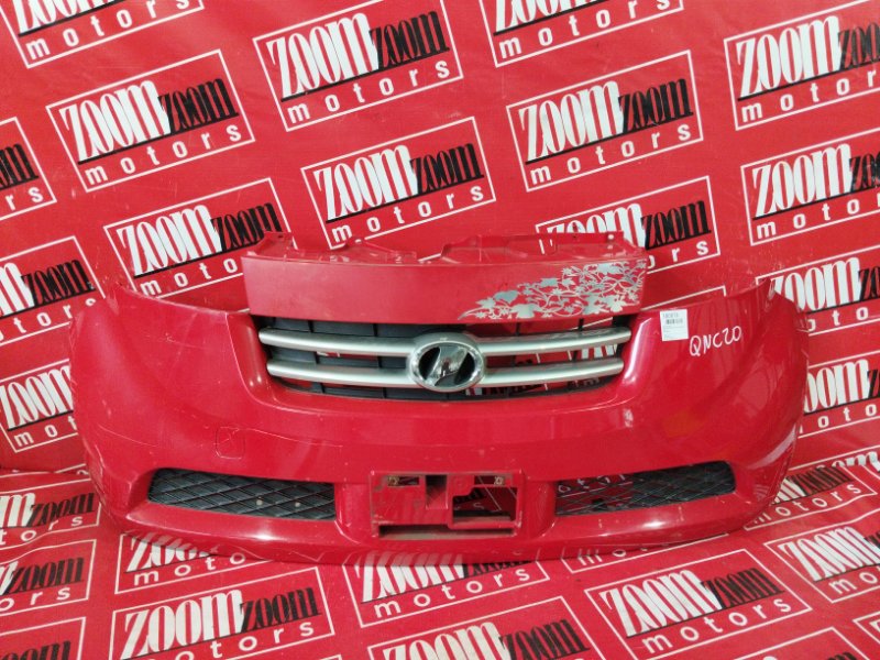 Бампер Toyota Bb QNC20 K3-VE 2005 передний красный (б/у)