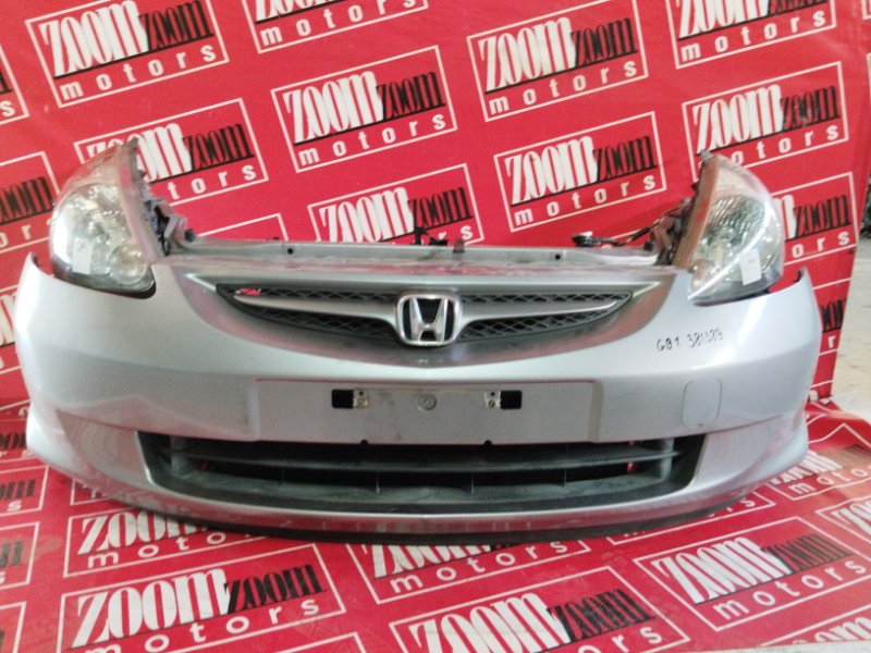 Nose cut Honda Fit GD1 L13A 2005 передний серебро (б/у)