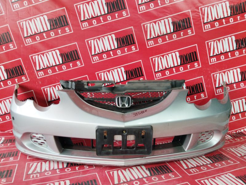 Бампер Honda Integra DC5 K20A 2001 передний серебро (б/у)