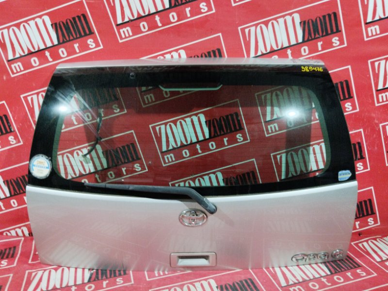 Дверь задняя багажника Toyota Opa ZCT10 1ZZ-FE 2000 задняя серебро (б/у)