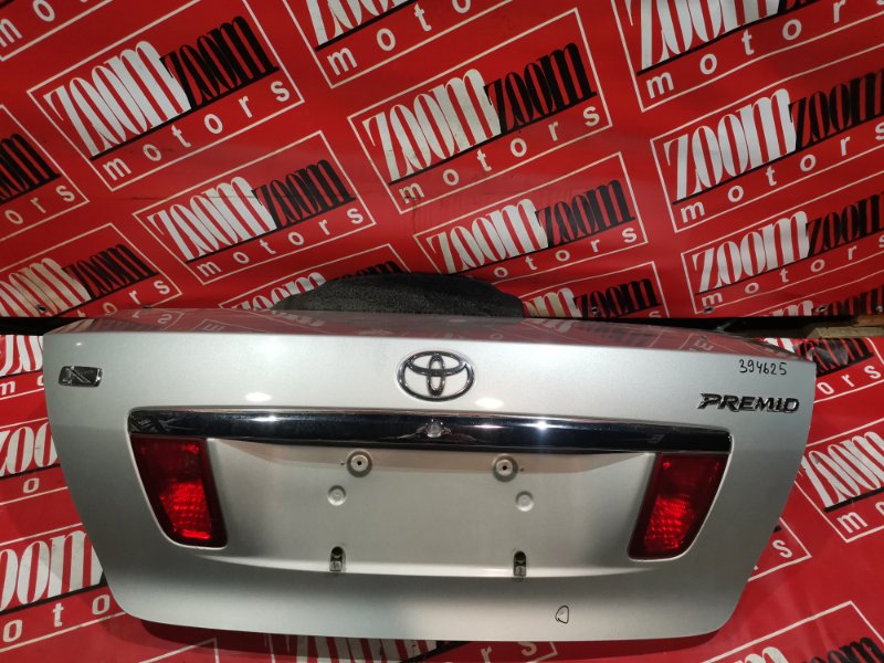 Крышка багажника Toyota Premio ZZT240 1ZZ-FE 2001 задняя серебро (б/у)
