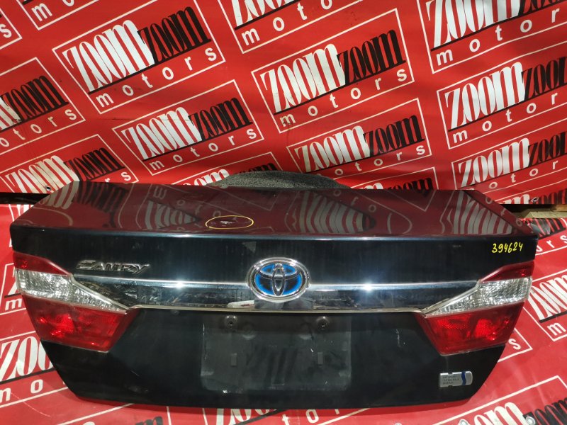 Крышка багажника Toyota Camry AVV50 2AR-FXE 2011 задняя черный (б/у)