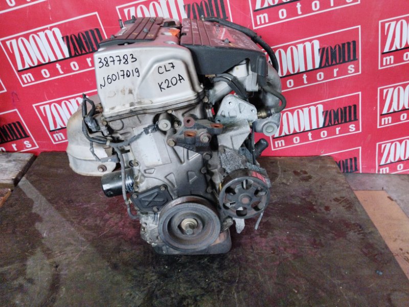 Двигатель Honda Accord CL7 K20A 2002 6017019 (б/у)