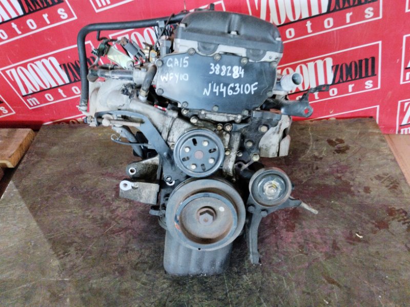 Двигатель Nissan Ad WFY10 GA15DE 1996 446310F (б/у)