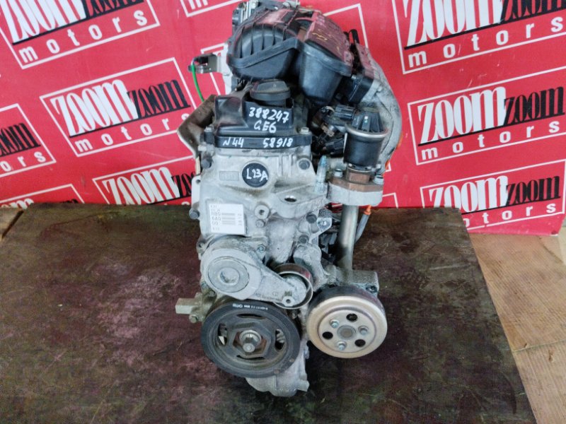 Двигатель Honda Fit GE6 L13A 2007 4458918 (б/у)