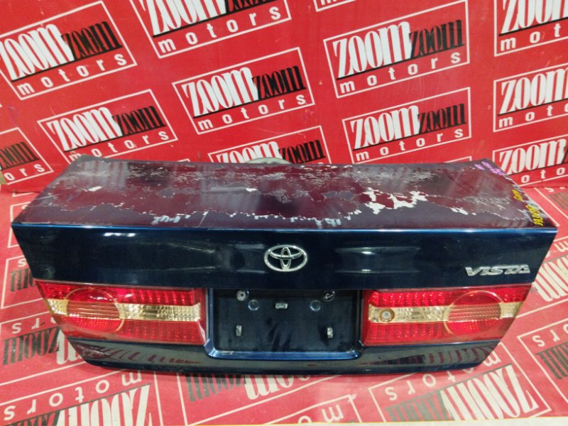 Крышка багажника Toyota Vista SV50 3S-FSE 2000 задняя темно-синий (б/у)