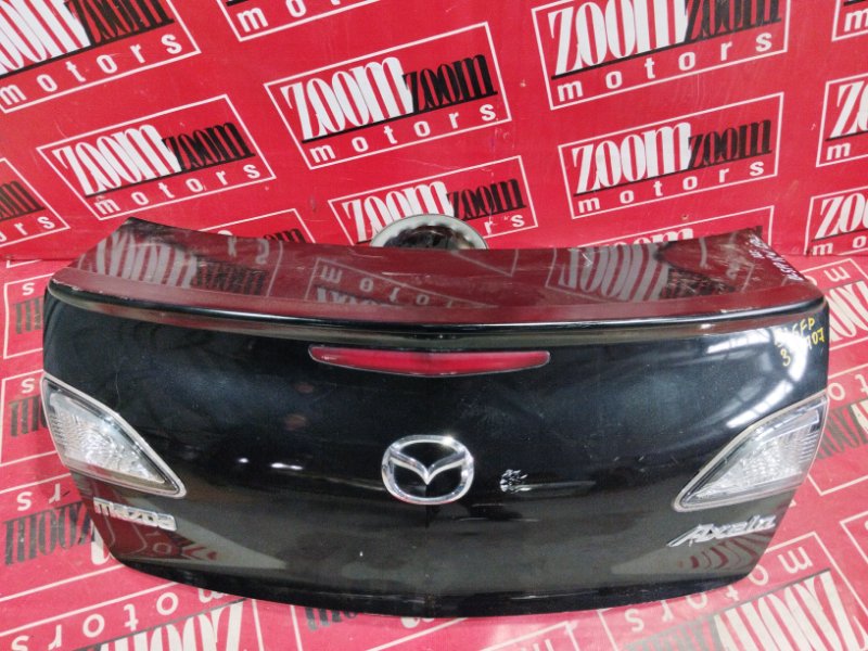 Крышка багажника Mazda Axela BL5FP LF-DE 2009 задняя черный (б/у)