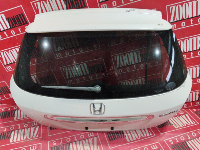 Дверь задняя багажника Honda Civic EU3 D17A 2003 задняя белый перламутр (б/у)