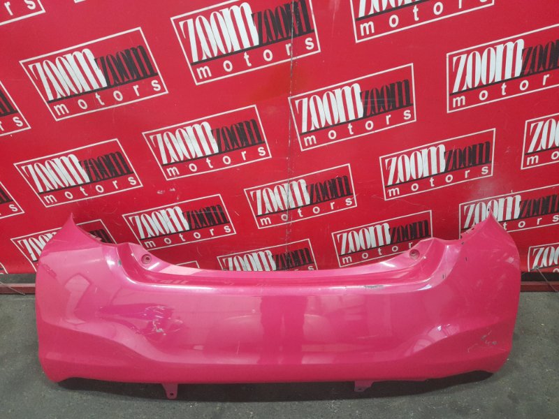 Бампер Toyota Vitz KSP130 1KR-FE 2010 задний розовый (б/у)