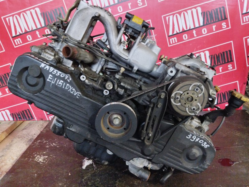 Двигатель Subaru Impreza GF1 EJ151 1992 A955072 (б/у)
