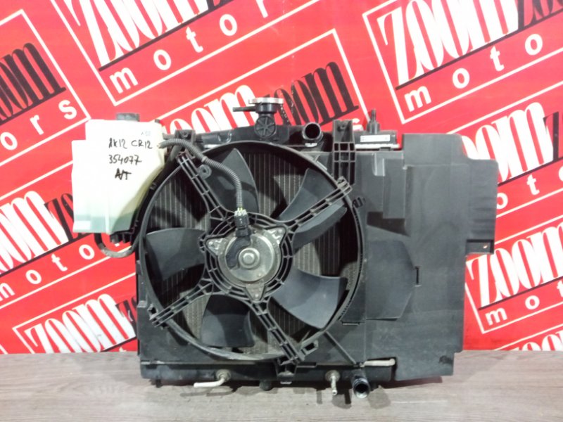 Радиатор двигателя Nissan March AK12 CR12DE 2002 передний (б/у)