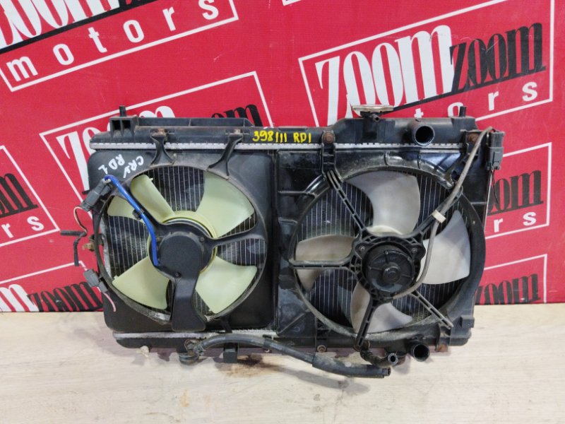 Радиатор двигателя Honda Cr-V RD1 B20B 1995 передний (б/у)