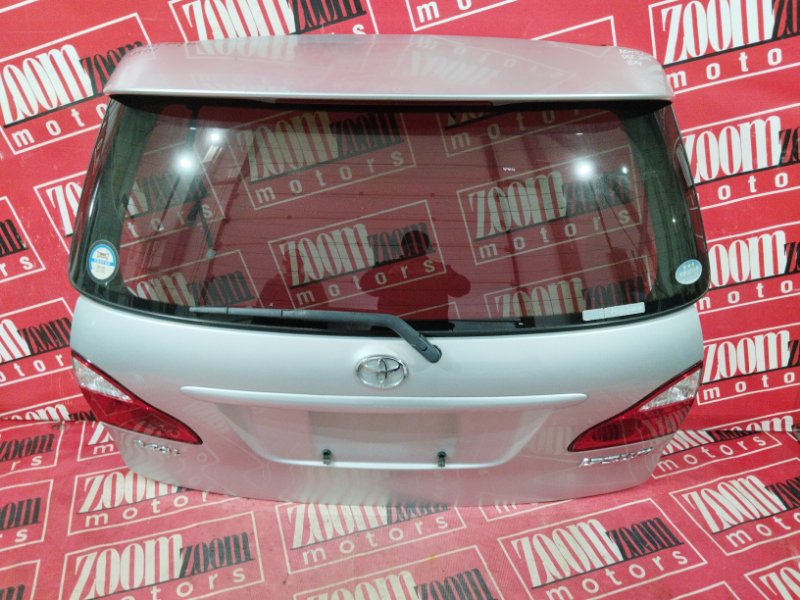 Дверь задняя багажника Toyota Ipsum ACM21W 2AZ-FE 2001 серебро (б/у)