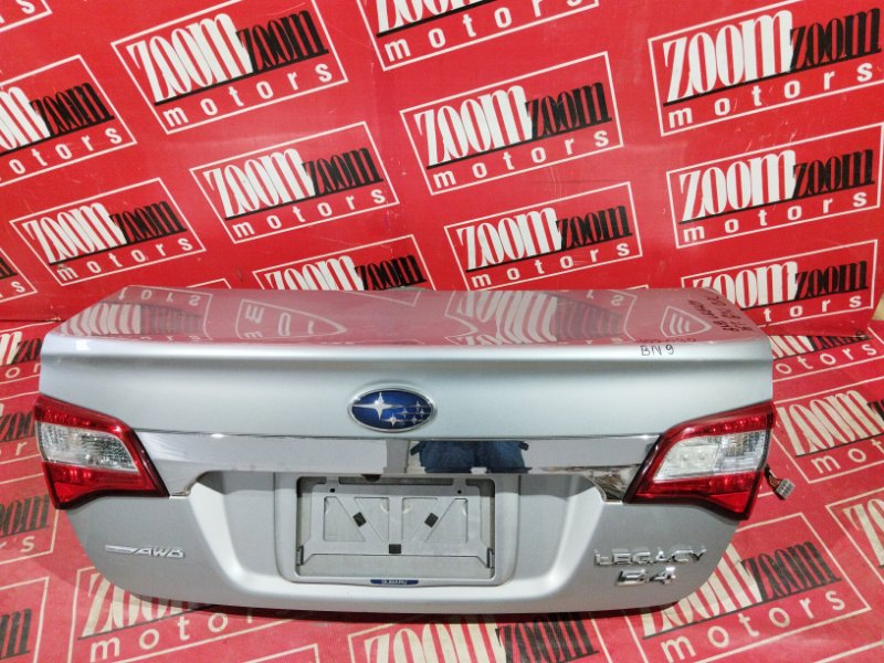 Крышка багажника Subaru Legacy BN9 FB25 2014 задняя серебро (б/у)