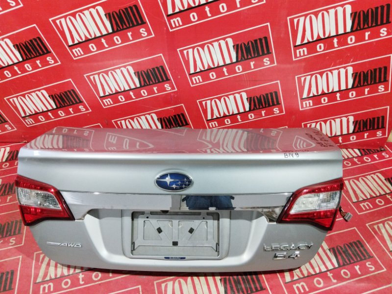 Крышка багажника Subaru Legacy B4 BN9 FB25 2014 задняя серебро (б/у)