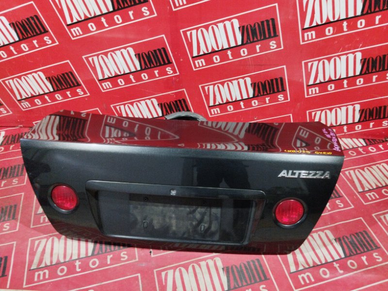 Крышка багажника Toyota Altezza GXE10 1G-FE 2001 задняя серый (б/у)