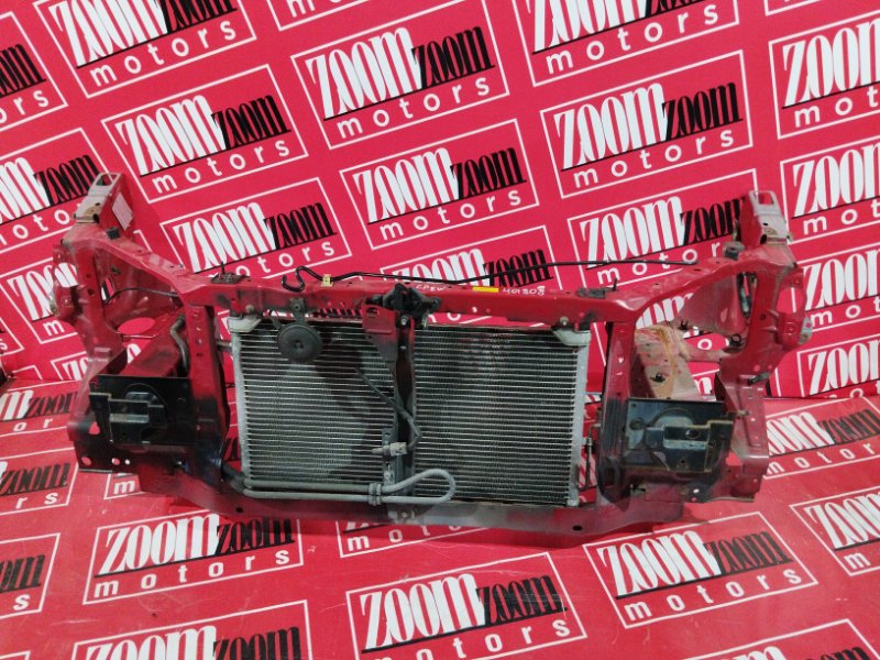 Рамка радиатора Mazda Premacy CPEW FS-ZE 2001 передняя красный (б/у)