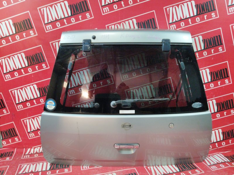 Дверь задняя багажника Nissan Cube AZ10 CGA3DE 1998 задняя серый (б/у)
