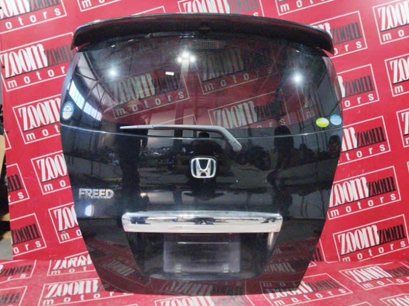 Дверь задняя багажника Honda Freed GB3 L15A 2008 задняя черный (б/у)