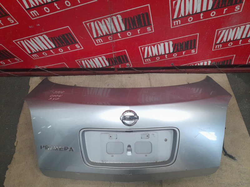 Крышка багажника Nissan Primera TP12 QR20DE 2001 серебро (б/у)