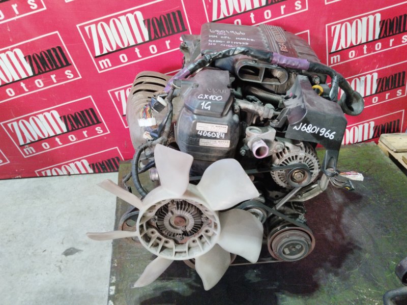 Двигатель Toyota Mark Ii GX100 1G-FE 1998 6801966 (б/у)