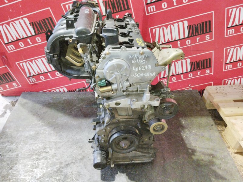 Двигатель Nissan Wingroad WRY11 QR20DE 2001 306455A (б/у)