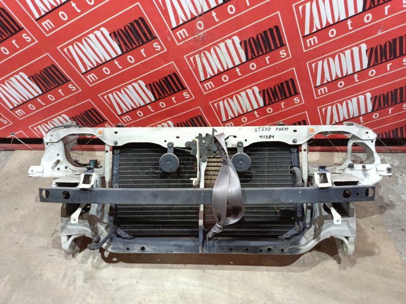 Рамка радиатора Toyota Corona Premio ST210 3S-FSE 1997 передняя белый (б/у)
