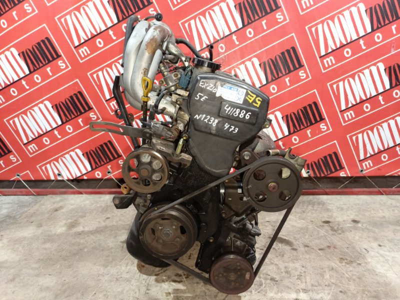 Двигатель Toyota Raum EXZ10 5E-FE 1997 №123473 (б/у)