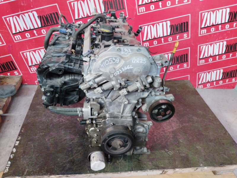Двигатель Nissan Teana L33 QR25DE 2014 027366L (б/у)