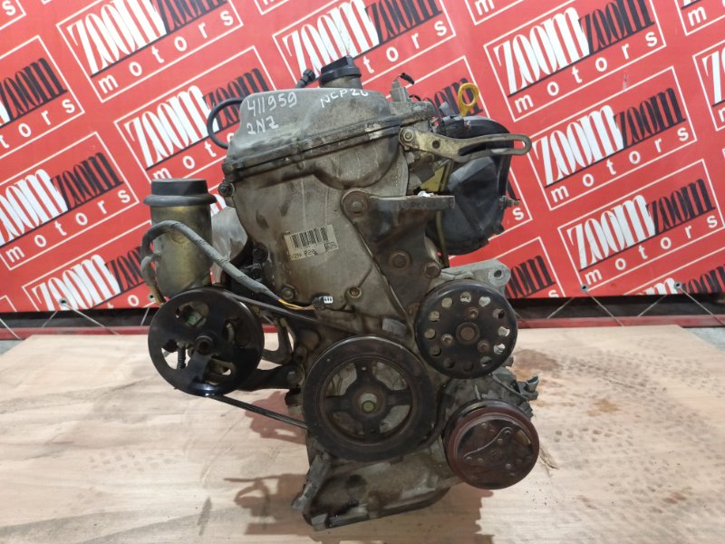 Двигатель Toyota Funcargo NCP20 2NZ-FE 1999 №1670221 (б/у)