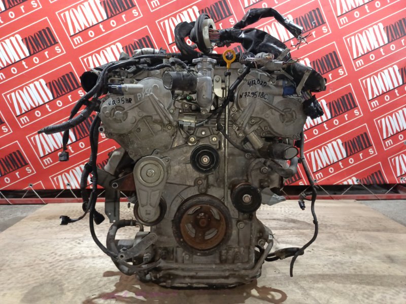 Двигатель Nissan Fuga PY50 VQ35HR 2007 №7295118C (б/у)