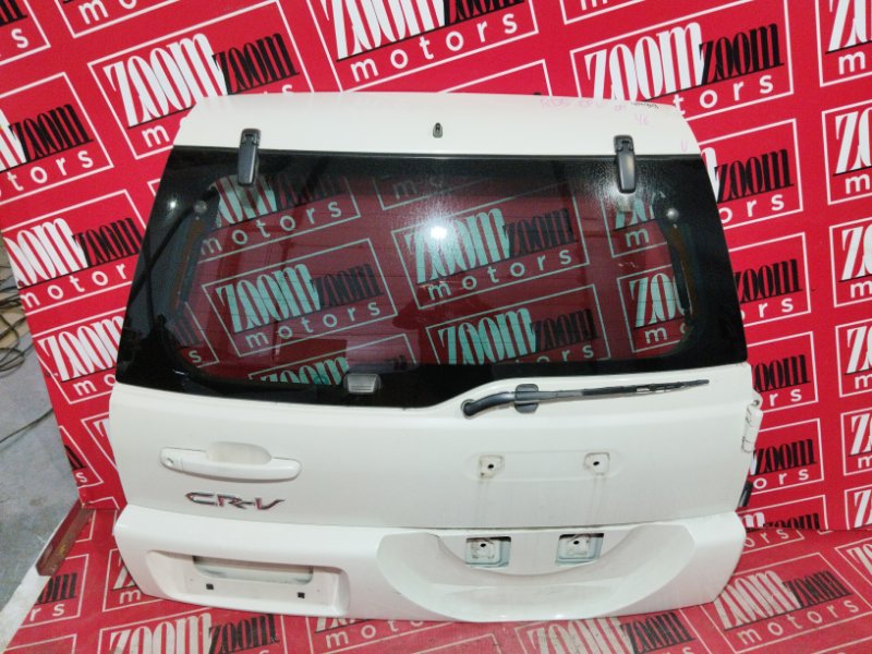 Дверь задняя багажника Honda Cr-V RD5 K20A 2001 задняя белый перламутр (б/у)