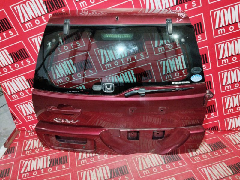 Дверь задняя багажника Honda Cr-V RD7 K24A 2004 задняя красный (б/у)