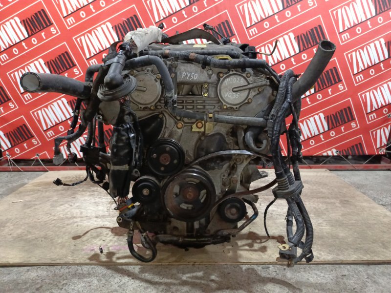 Двигатель Nissan Fuga PY50 VQ35DE 2004 №895871B (б/у)