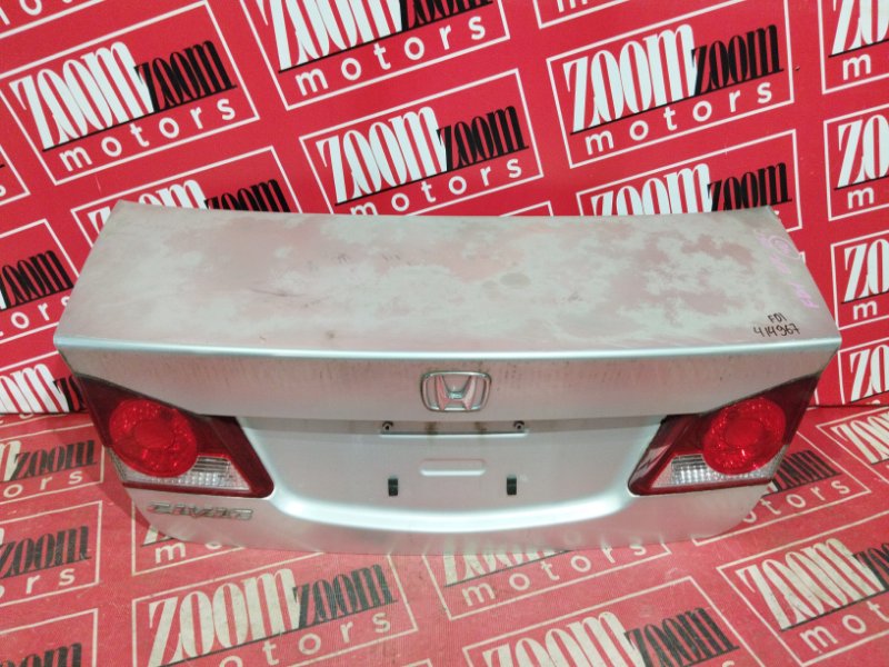 Крышка багажника Honda Civic FD1 R18A 2005 задняя серебро (б/у)