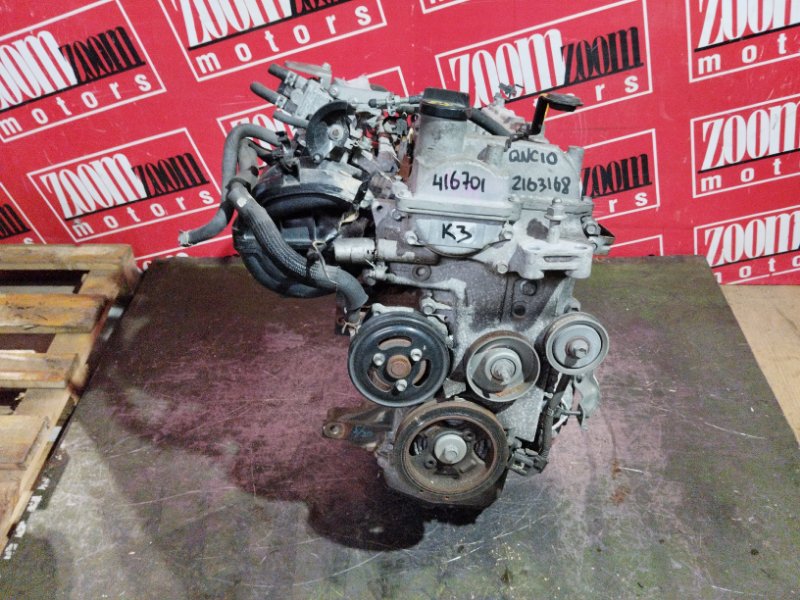 Двигатель Toyota Passo QNC10 K3-VE 2004 2163168 (б/у)