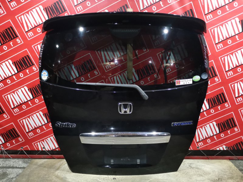 Дверь задняя багажника Honda Freed Spike GP3 LEA 2011 задняя чёрный (б/у)